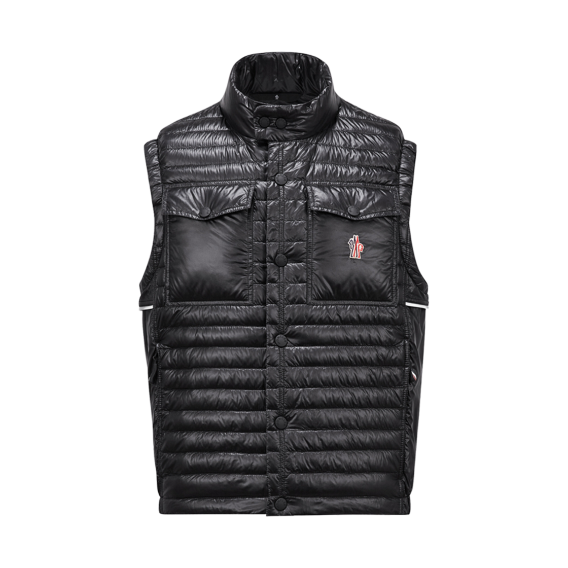 J1-097-1A00014-539YL-999 Moncler Ollon Down Gilet Black - 24SS