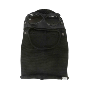 C.P. Company Extra Fine Merino Wool Goggle Balaclava Black - 24FW