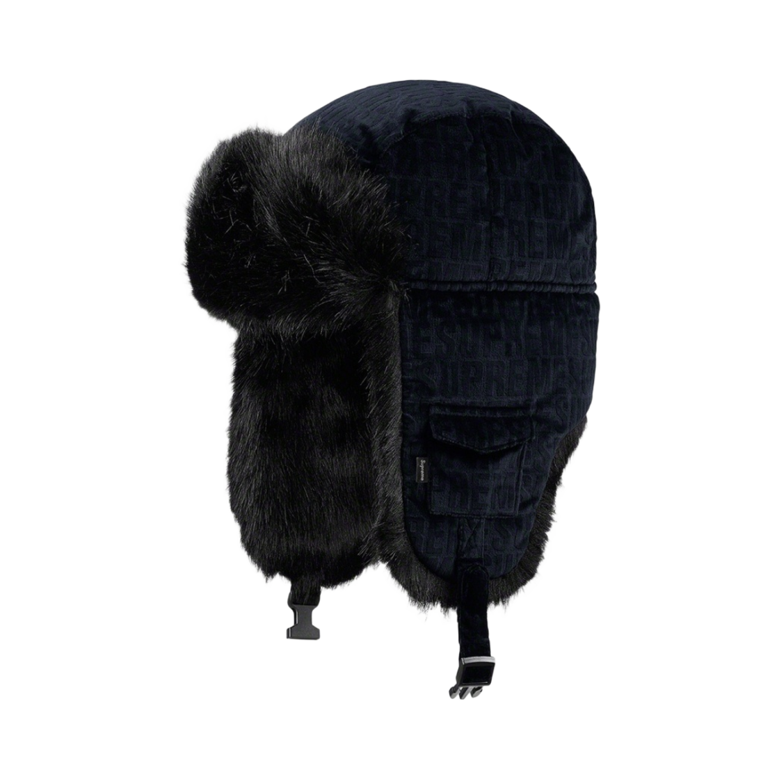 슈프림 벨벳 패턴 트루퍼 블랙 - 21FW