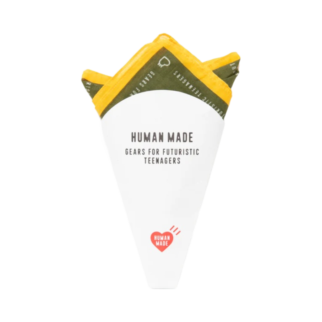 휴먼 메이드 반다나 #2 올리브 드랩(Human Made Bandana #2 Olive Drab) - 2