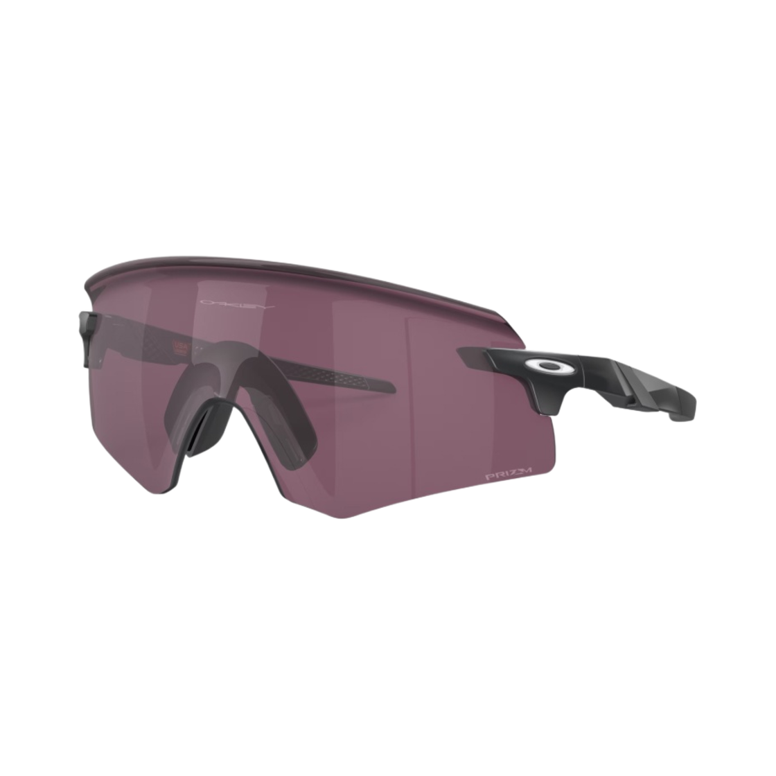 오클리 인코더 매트 카본 프레임 프리즘 로드 블랙 렌즈 로우 브릿지 핏(Oakley Encoder Matte Carbon Frame Prizm Road Black Lenses Low Bridge Fit) - 1