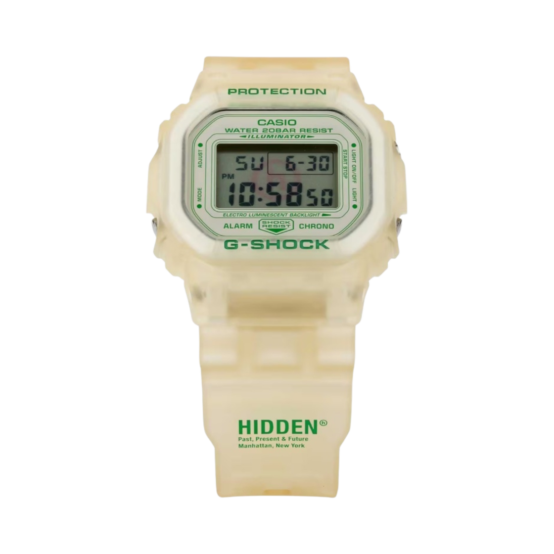 카시오 지샥 x 히든 NY DW-5600HDN22-7 오파크 본(Casio G-Shock x Hidden NY DW-5600HDN22-7 Opaque Bone) - 3