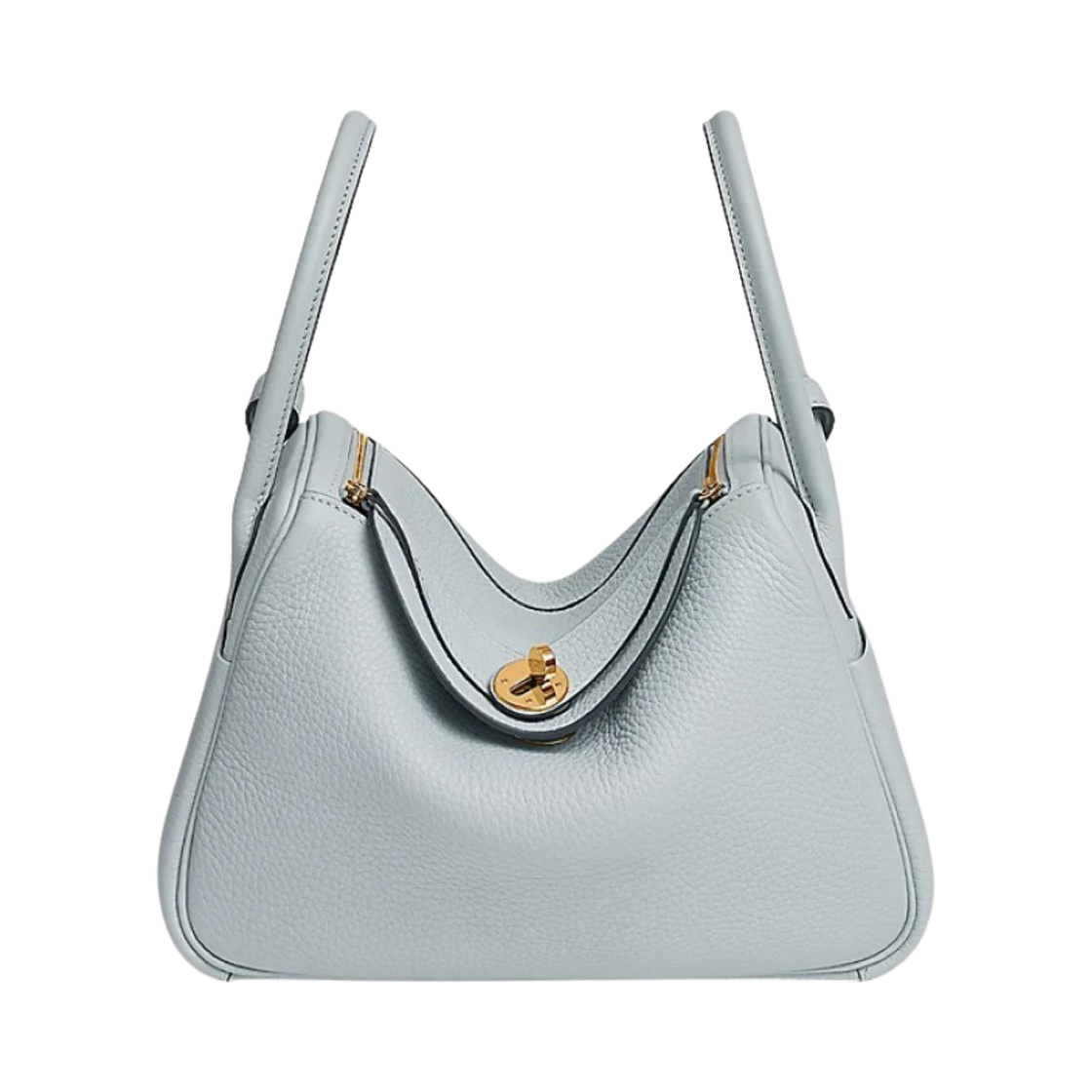 에르메스 린디 26 백 클레망스 & 골드 하드웨어 블루 빨(Hermes Lindy 26 Bag Clemence & Gold Bleu Pale)