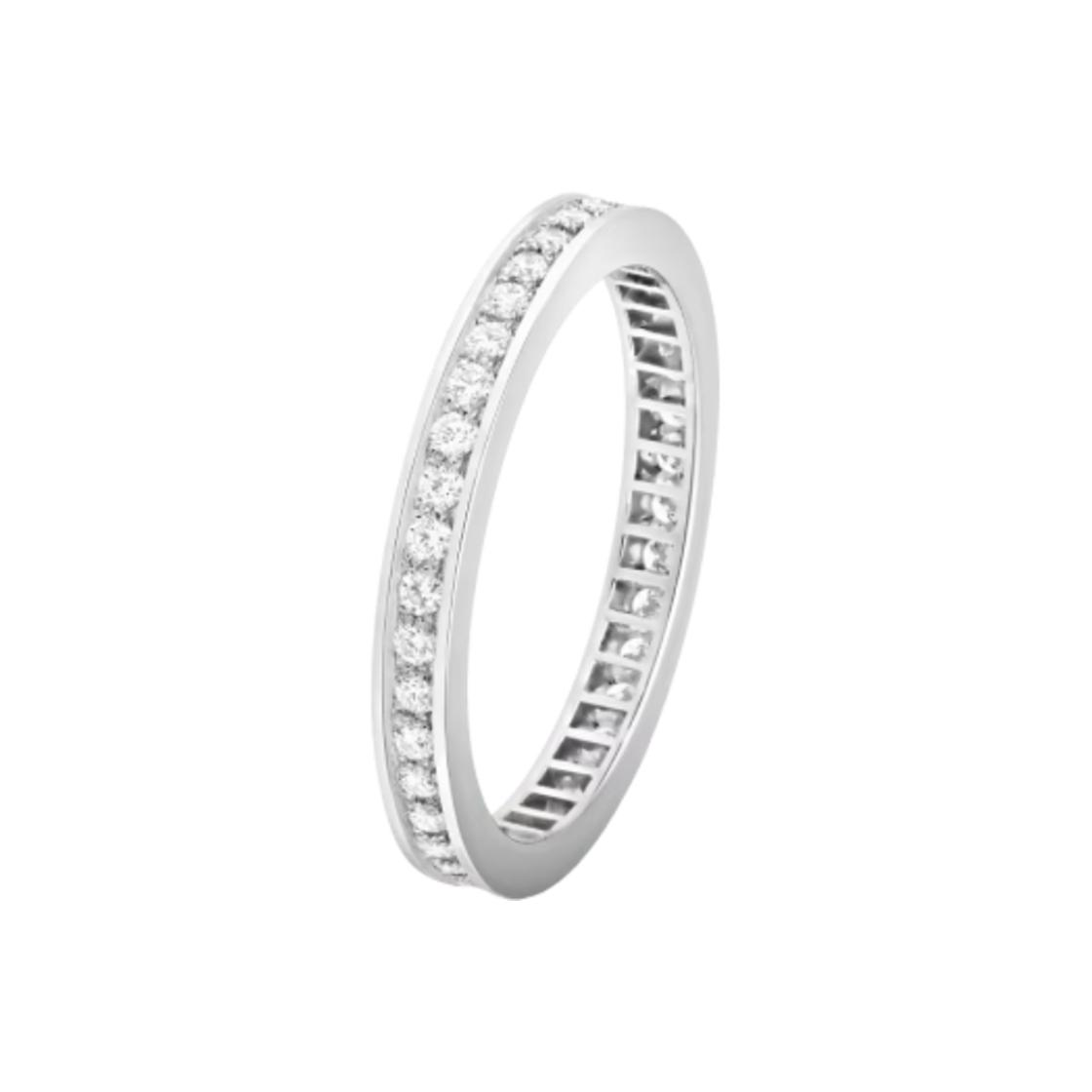 반 클리프 & 아펠 로망스 웨딩 밴드 2.1mm 플래티넘 다이아몬드(Van Cleef & Arpels Romance Wedding Band 2.1mm Platinum Diamond)