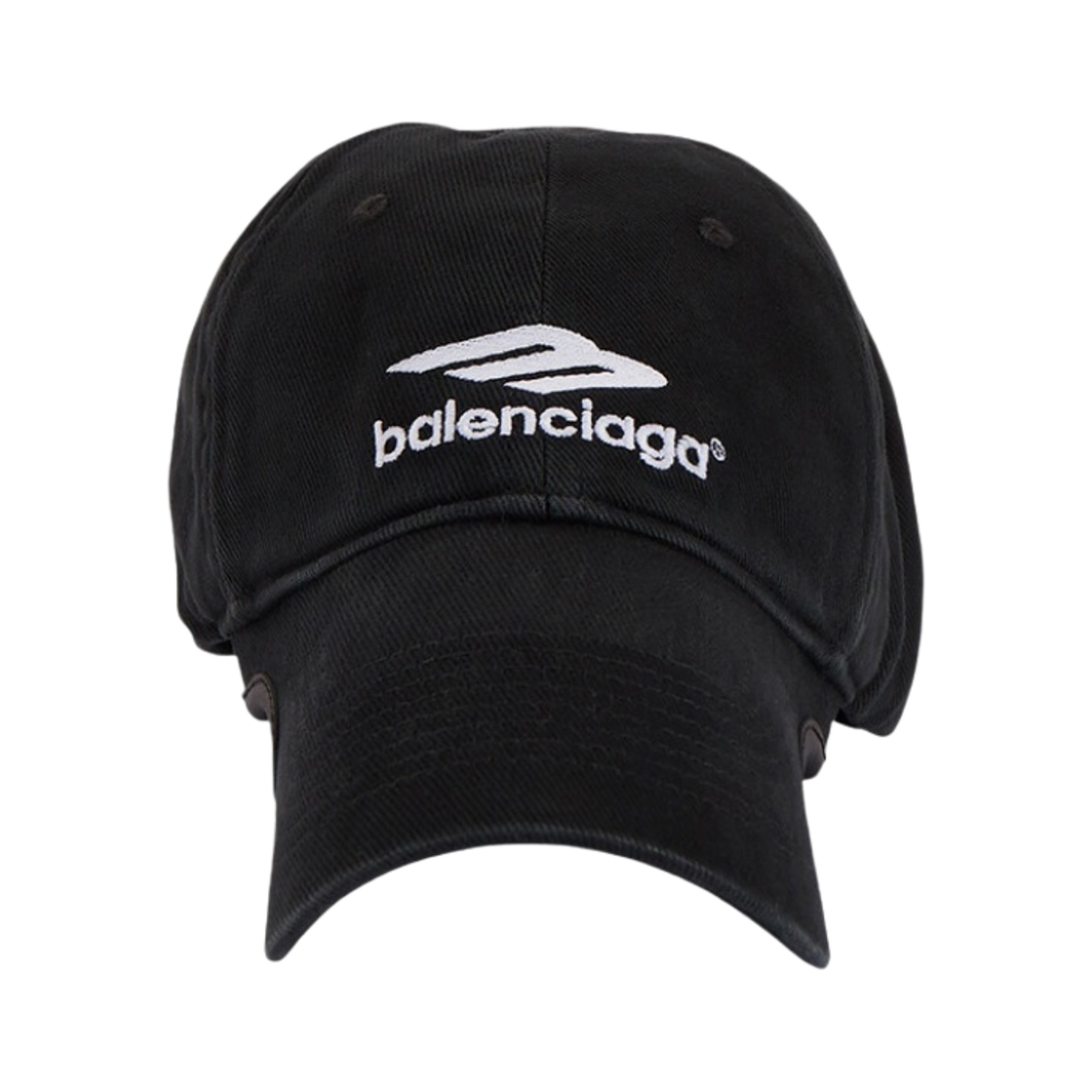 발렌시아가 3B 스포츠 아이콘 캡 블랙 화이트(Balenciaga 3B Sports Icon Cap Black White) - 1