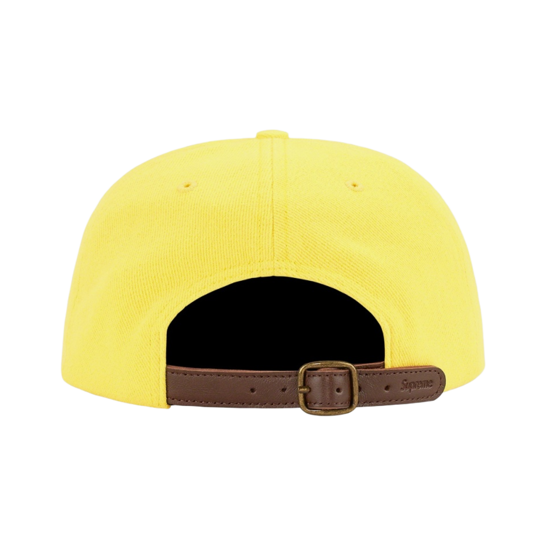 슈프림 클래식 로고 6-패널 캡 옐로우 - 21SS(Supreme Classic Logo 6-Panel Yellow - 21SS) - 2