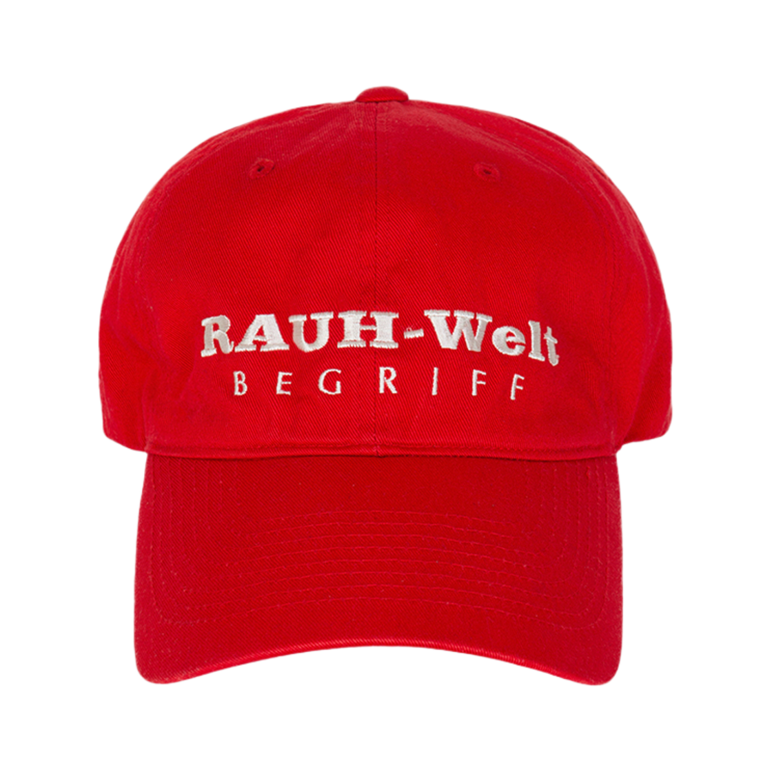 알떠블유비 세리프 로고 캡 레드(RWB Serif Logo Cap Red)