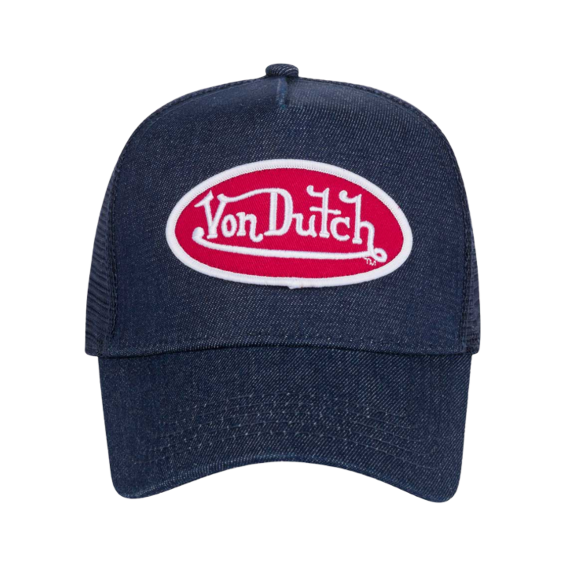 본더치 패치 로고 트러커 데님(Von Dutch Patch Logo Trucker Denim)