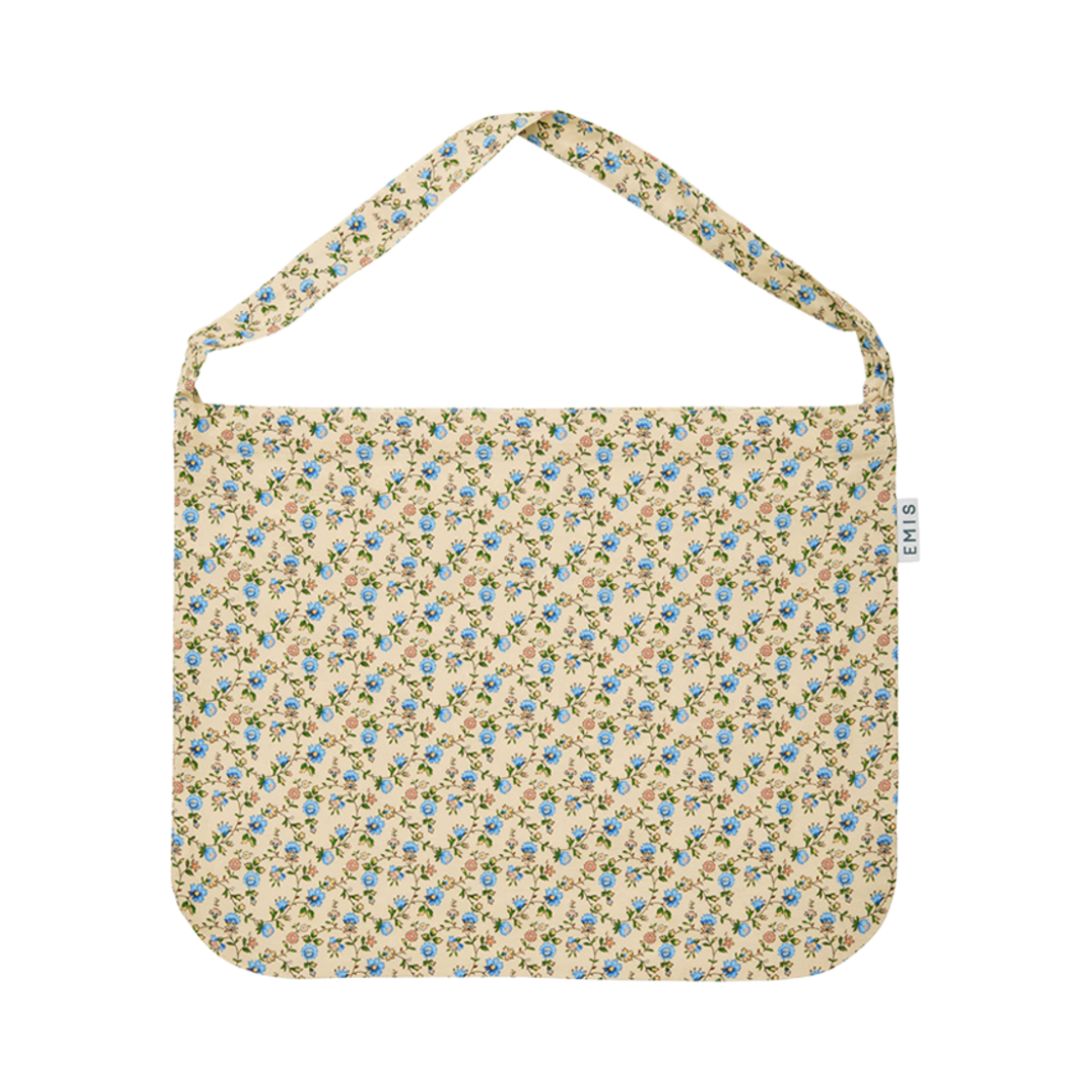 이미스 올오버 플라워 패턴 에코백 베이지(Emis Allover Flower Pattern Eco Bag Beige)