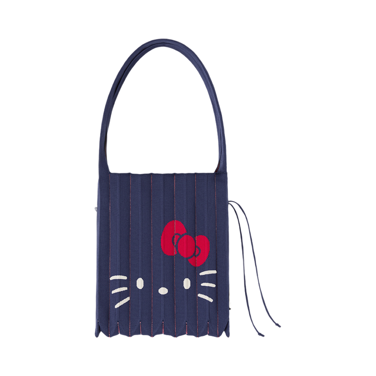 조셉앤스테이시 럭키 플리츠 니트 미디움 헬로키티 인디고 바이올렛(Joseph&Stacey Lucky Pleats Knit M Hello Kitty Indigo Violet)
