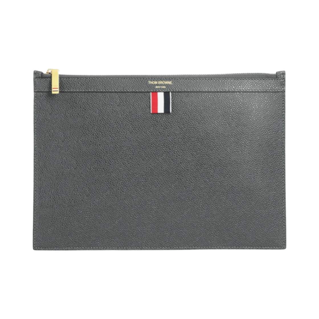MAC019L-00198-025 Thom Browne Small Tablet Holder Dark Grey