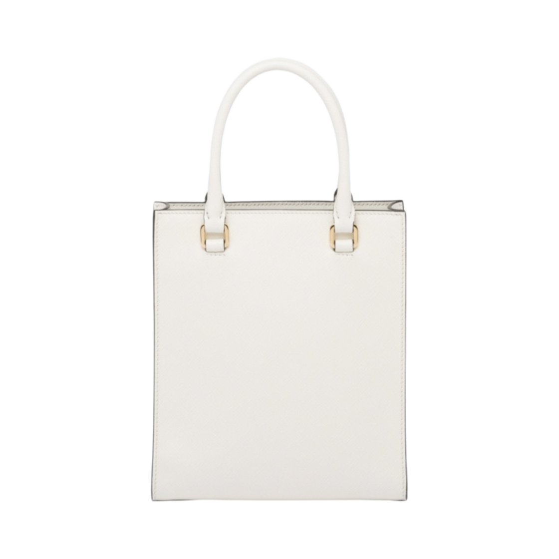프라다 스몰 사피아노 레더 핸드백 화이트(Prada Small Saffiano Leather Handbag White) - 2