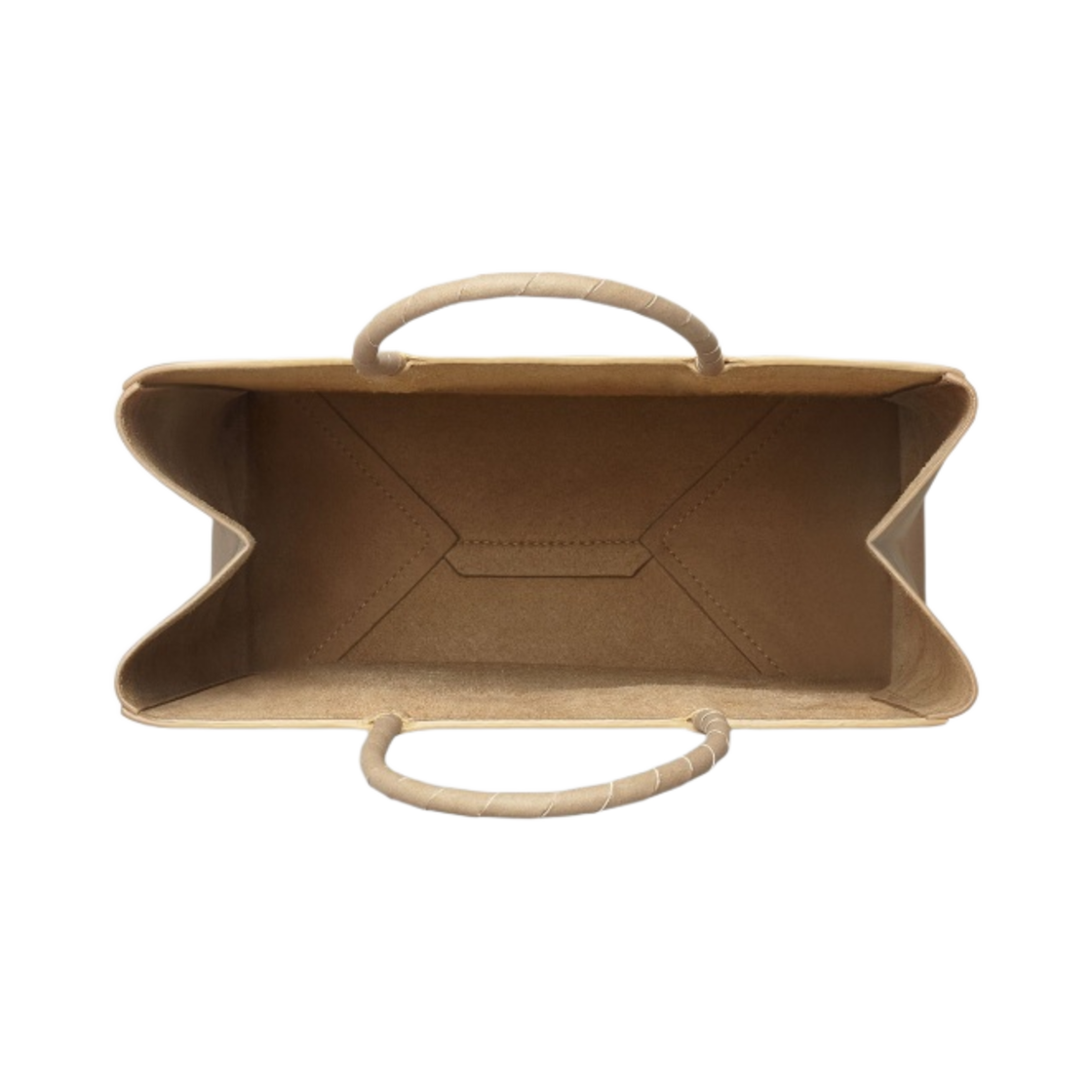 보테가 베네타 더 스몰 브라운 백 크래프트(Bottega Veneta The Small Brown Bag Kraft) - 4