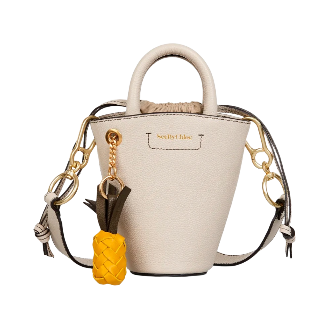 씨 바이 끌로에 미니 세실리아 토트백 시멘트 베이지(See By Chloe Mini Cecilya Tote Bag Cement Beige) - 1