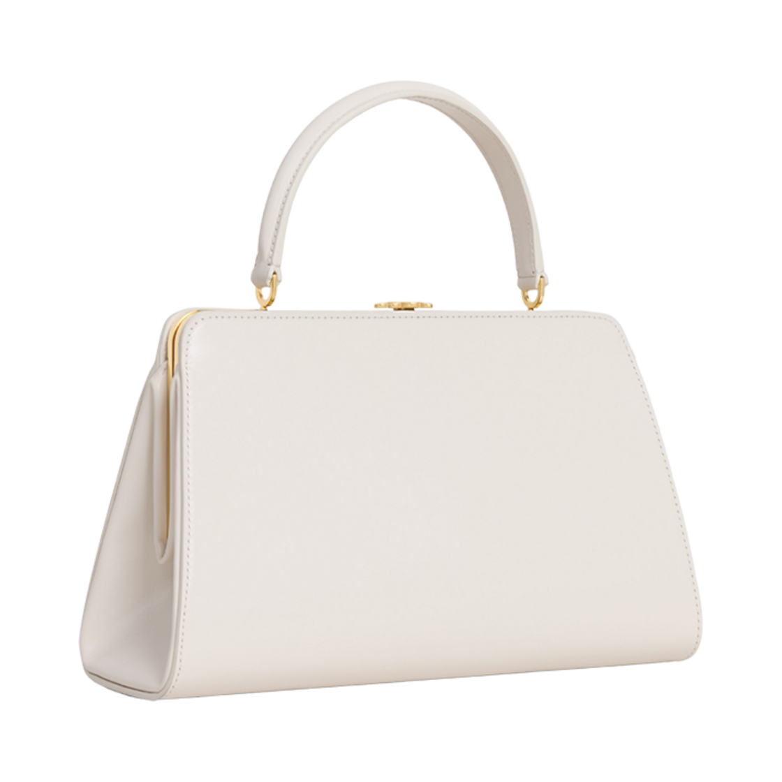 셀린느 미디움 셀린느 앙트와네트 내츄럴 새티네이티드 카프스킨 라이스(Celine Medium Celine Antoinette in Natural Satinated Calfskin Rice) - 2