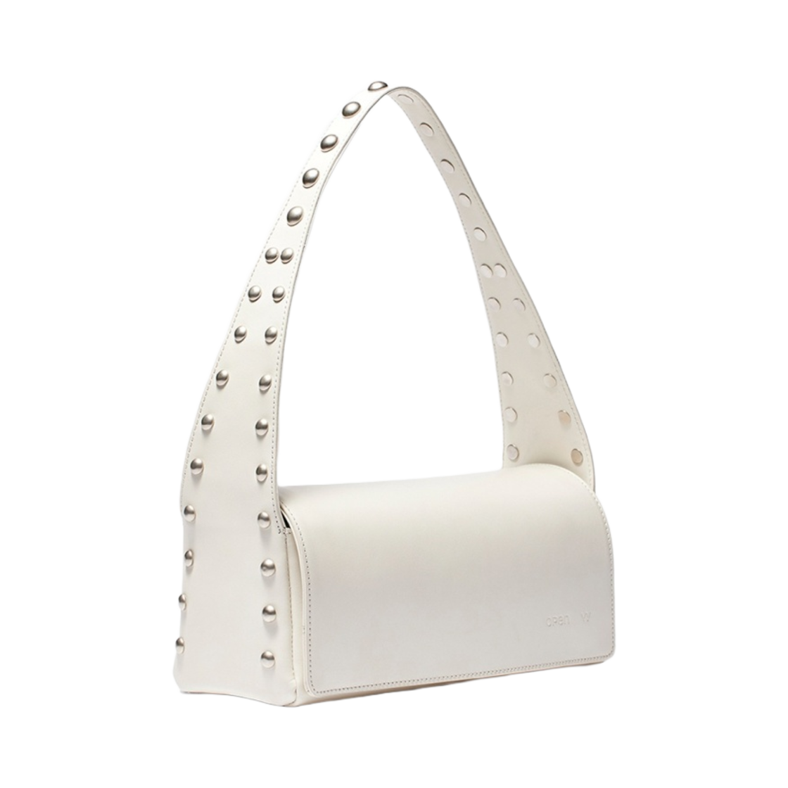 오픈 Yy 스터드 더플백 아이보리(Open Yy Stud Duffle Bag Ivory)