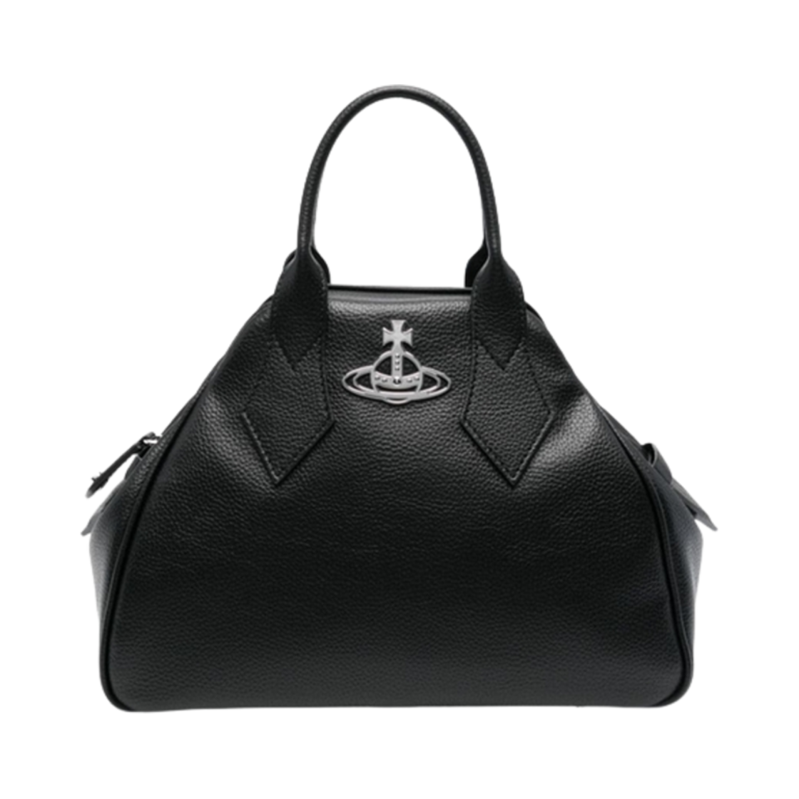 47020009W-S000D-N403 Vivienne Westwood Orb Logo Tote Bag Black