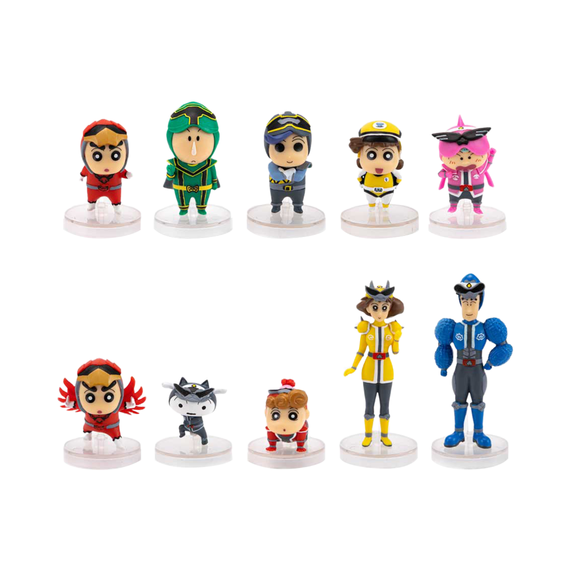 짱구는 못말려 파워레인져 피규어