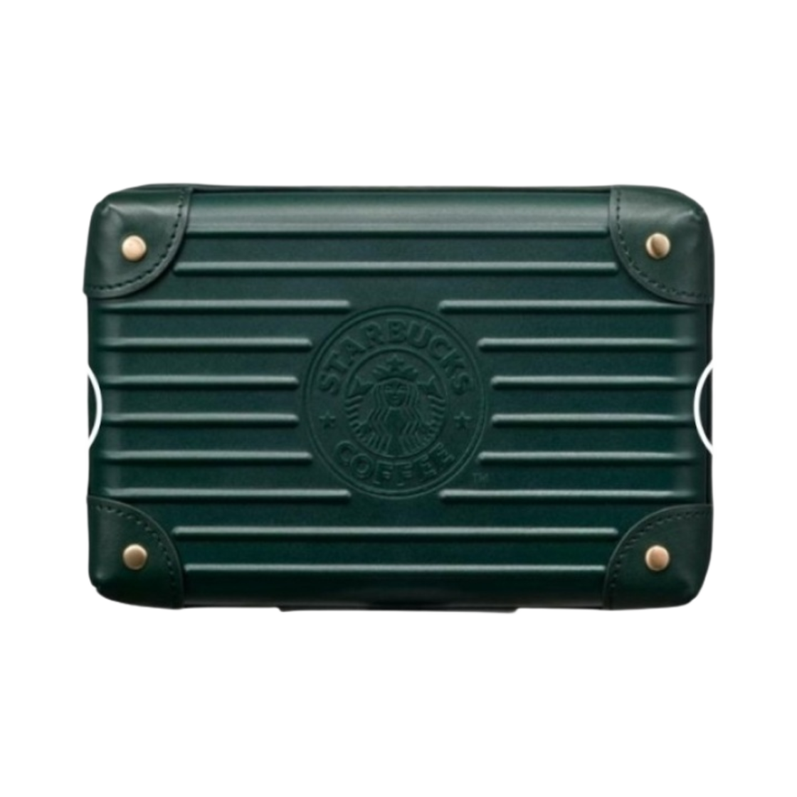 스타벅스 22주년 기념 한정 하드 파우치 그린(Starbucks 22nd Anniversary Limited Edition Hard Pouch Green)