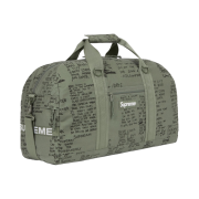 Supreme Field Duffle Bag Olive Gonz - 23SS