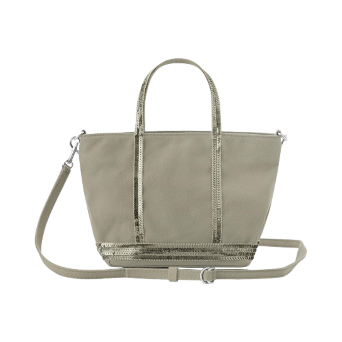 0PVE01-V40410-621 Vanessa Bruno Canvas XS Cabas Tote Blanc