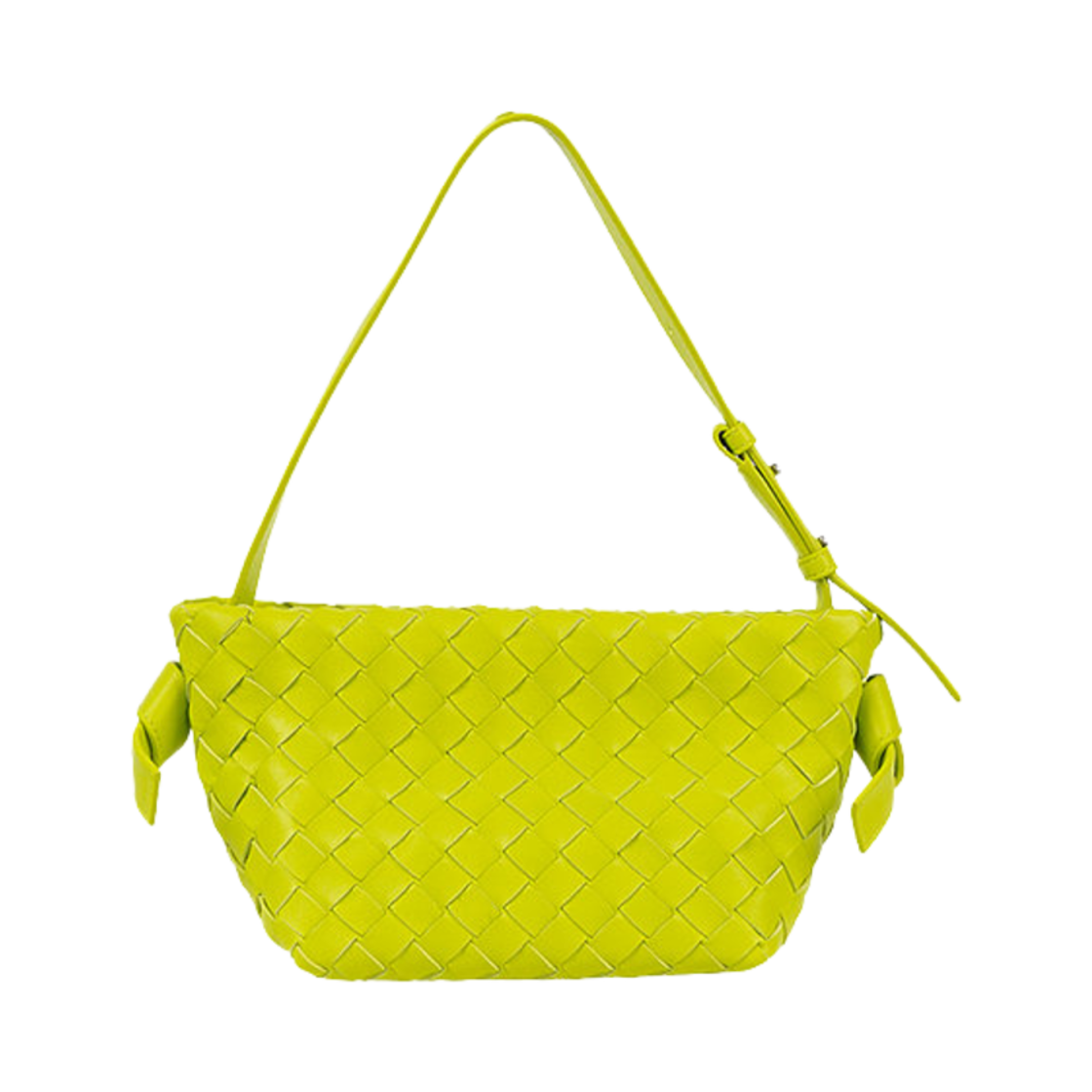 690503V1FG17301 Bottega Veneta Tie Acid Kiwi