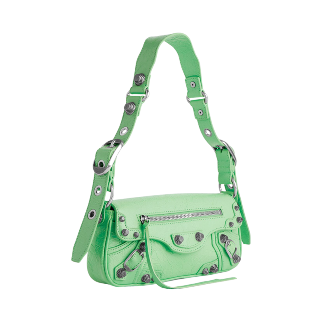 발렌시아가 르 카골 XS 슬링 백 라이트 그린(Balenciaga Le Cagole XS Sling Bag Light Green) - 2