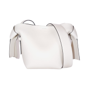 Acne Studios Musbi Mini Shoulder Bag White Black