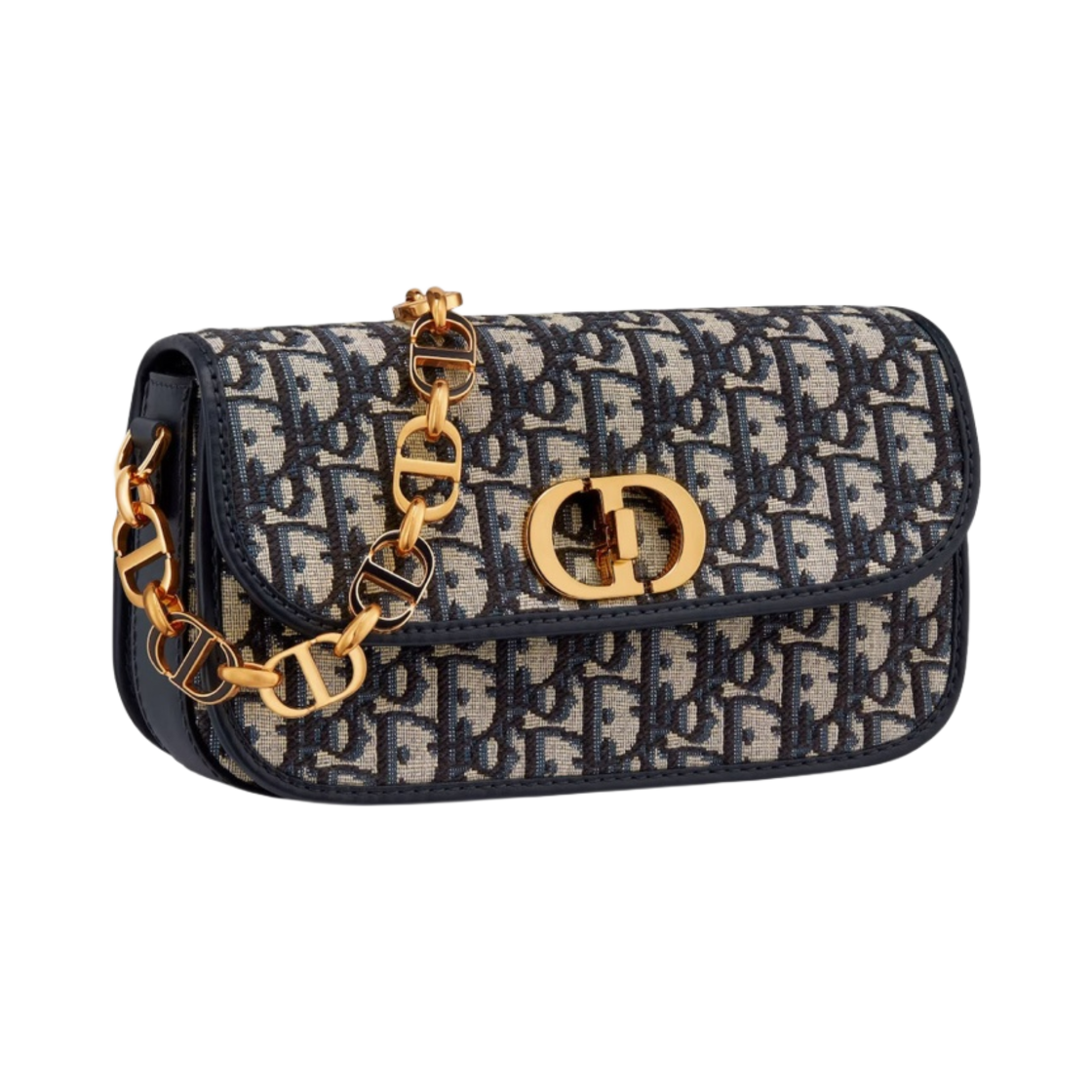 디올 30 몽테인 에비뉴 백 블루 디올 오블리크 자카드(Dior 30 Montaigne Avenue Bag Blue Dior Oblique Jacquard) - 2