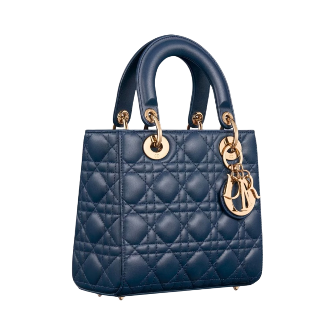 디올 스몰 레이디 백 마이 ABC디올 까나쥬 램스킨 딥 오션 블루(Dior Small Lady Bag My ABCDior Cannage Lambskin Deep Ocean Blue) - 2