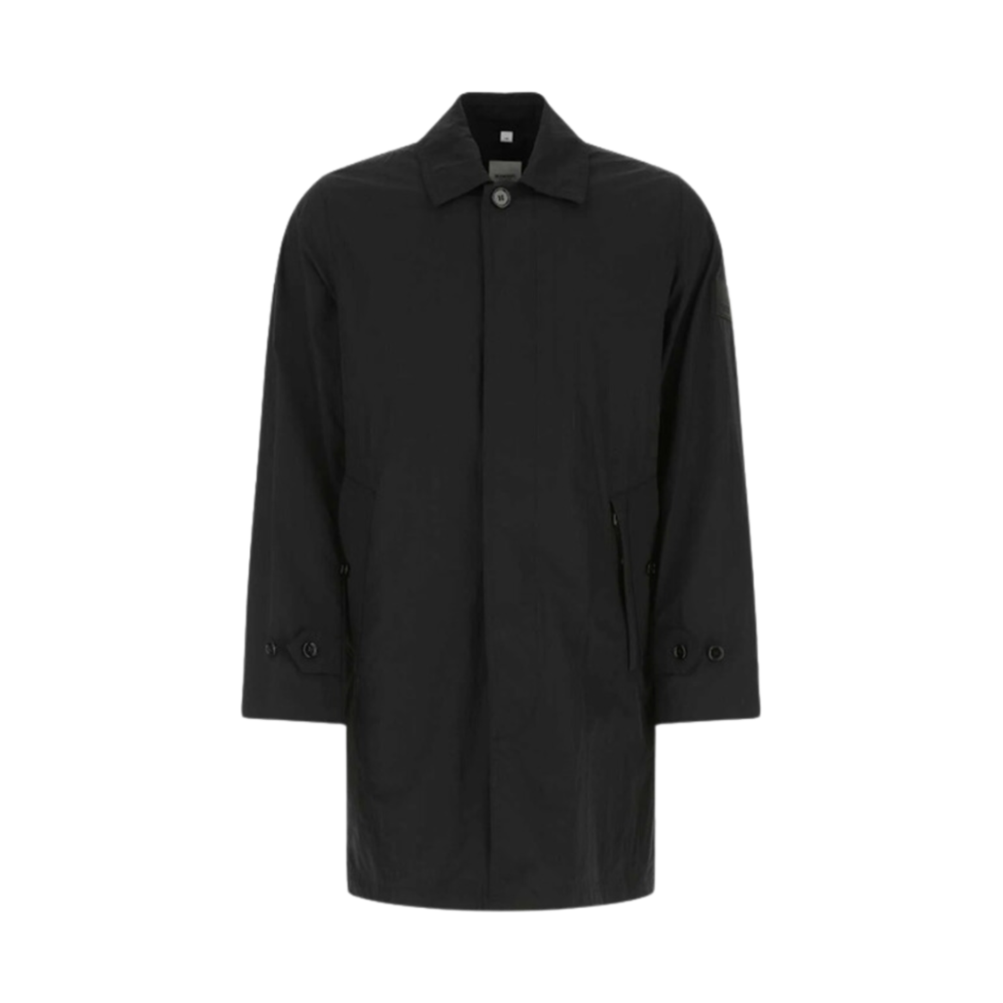 8051050 Burberry Blend Nylon Coat Black