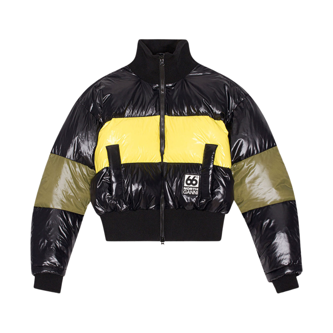 (W) 가니 x 66노스 아스크야 다운 봄버 블랙