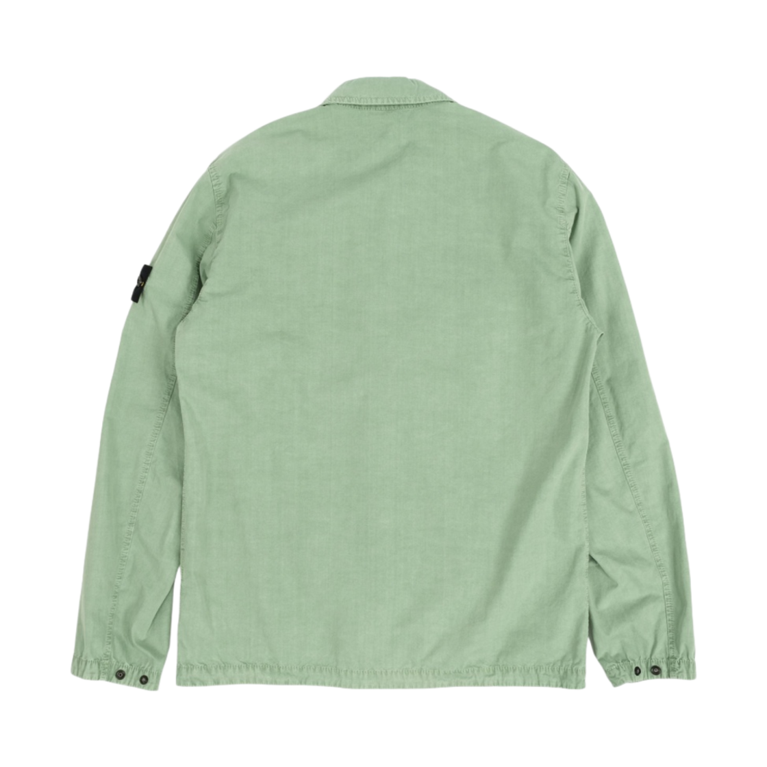 스톤 아일랜드 101WN 브러쉬드 코튼 캔버스 올드이펙트 오버셔츠 세이지 그린 - 22FW(Stone Island 101WN Brushed Cotton Canvas T.CO+OLD Overshirt Sage Green - 22FW) - 2