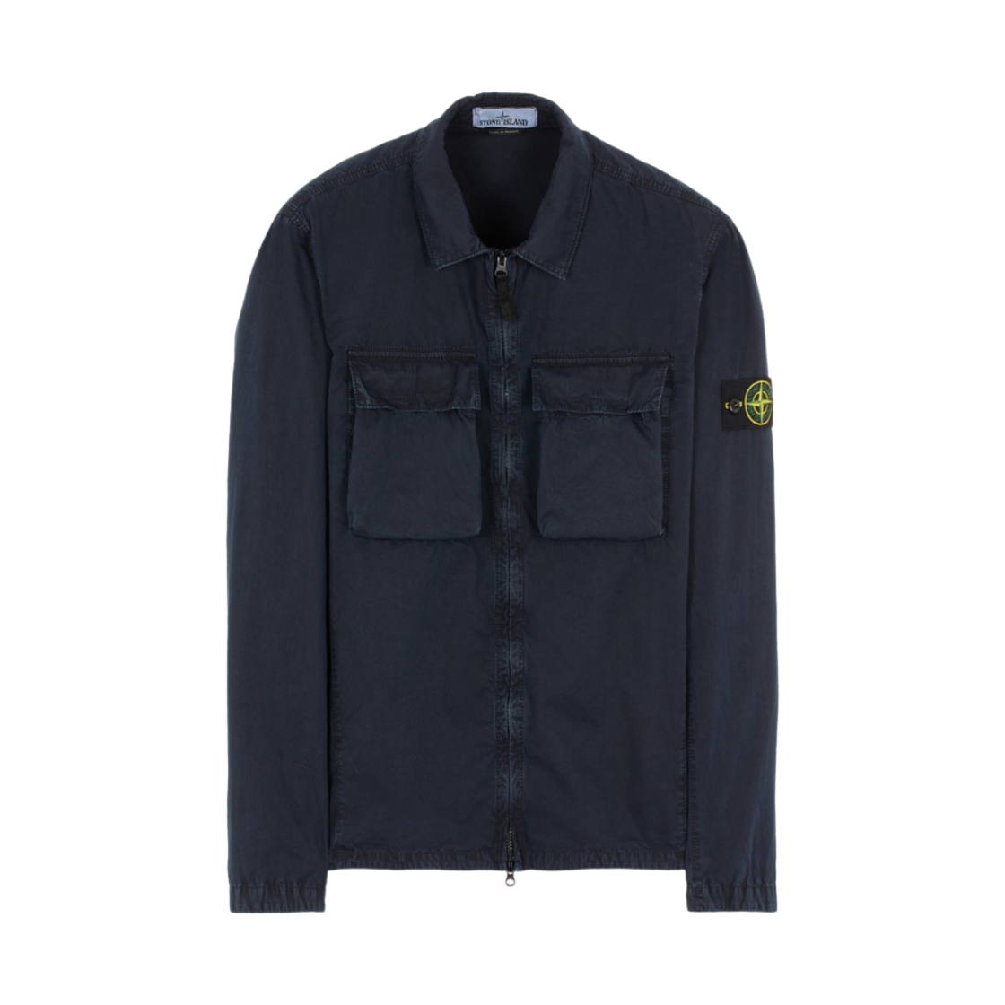 스톤 아일랜드 114WN 올드이펙트 오버셔츠 네이비 블루 - 22SS(Stone Island 114WN T.CO+OLD Overshirt Navy Blue - 22SS)
