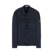 Stone Island 114WN T.CO+OLD Overshirt Navy Blue - 22SS