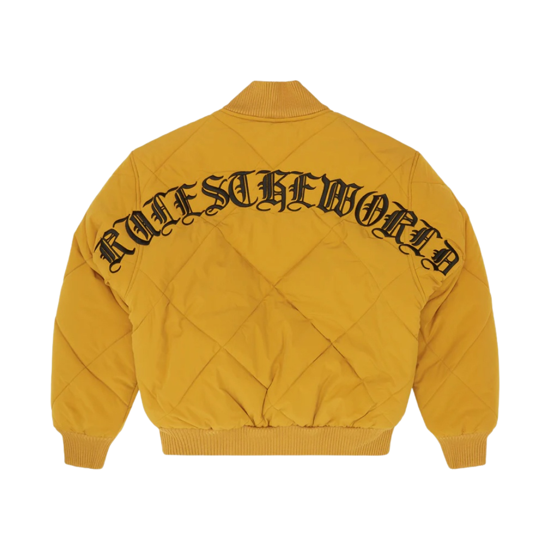 코르테이즈 올드 잉글리쉬 퀼티드 봄버 자켓 옐로우
