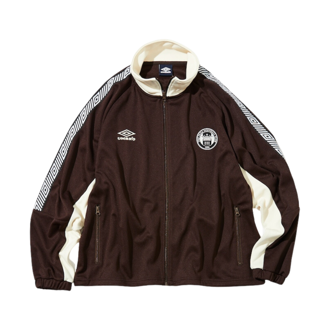 엄브로 x 프릭스 스토어 뉴 트랙 자켓 브라운 | Umbro | KREAM