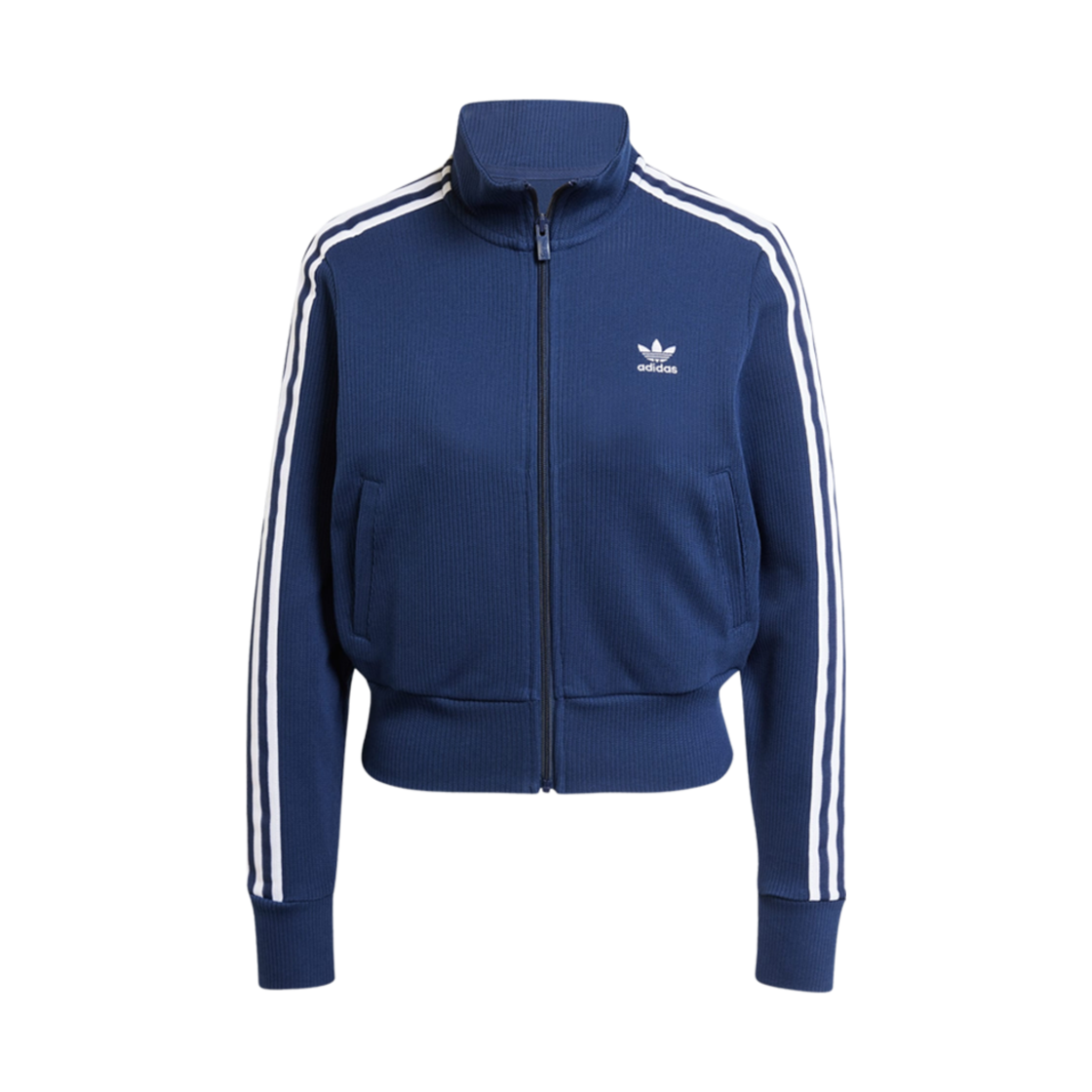 (W) 아디다스 니트 탑 나이트 인디고 - KR 사이즈((W) Adidas Knit Top Night Indigo - KR Sizing)