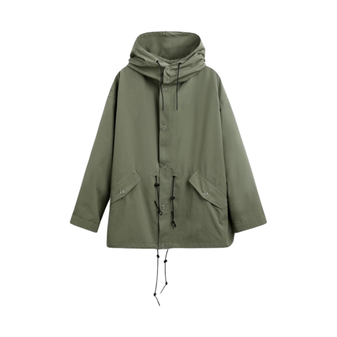 7380/580/505 Zara Oversized Hooded Parka Khaki