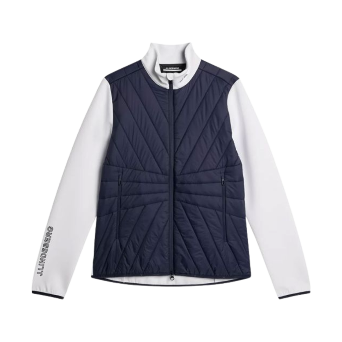 (W) 제이린드버그 홀마 퀼트 하이브리드 자켓 네이비((W) J.Lindeberg Holma Quilt Hybrid Jacket Navy)
