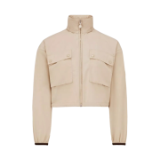 (W) Moncler Leda Parka Jacket Beige - 24SS