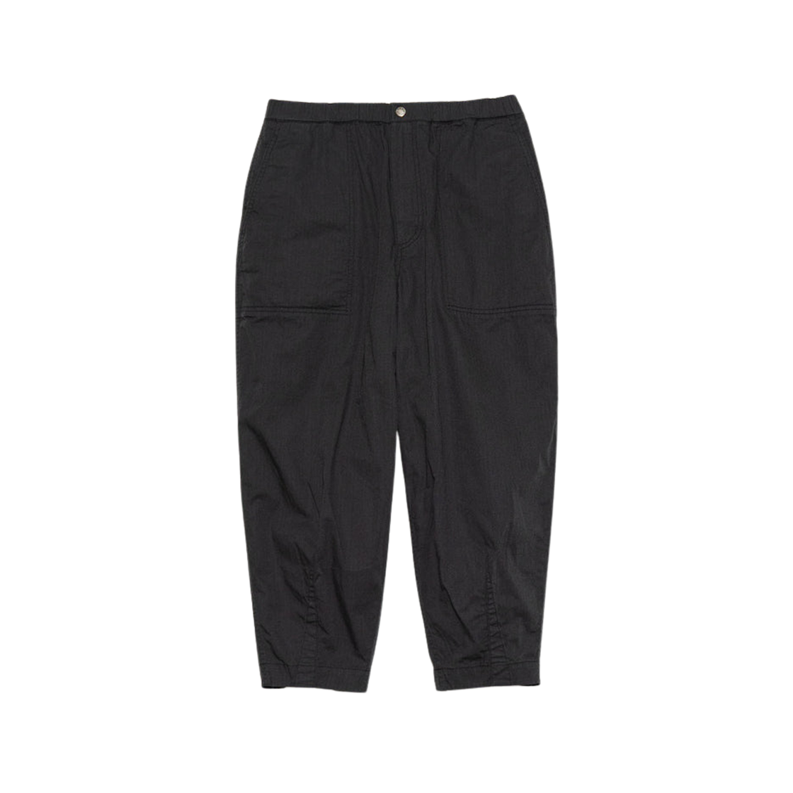 N25SI102 The North Face Purple Label Ripstop Wide Cropped Field Pants Black