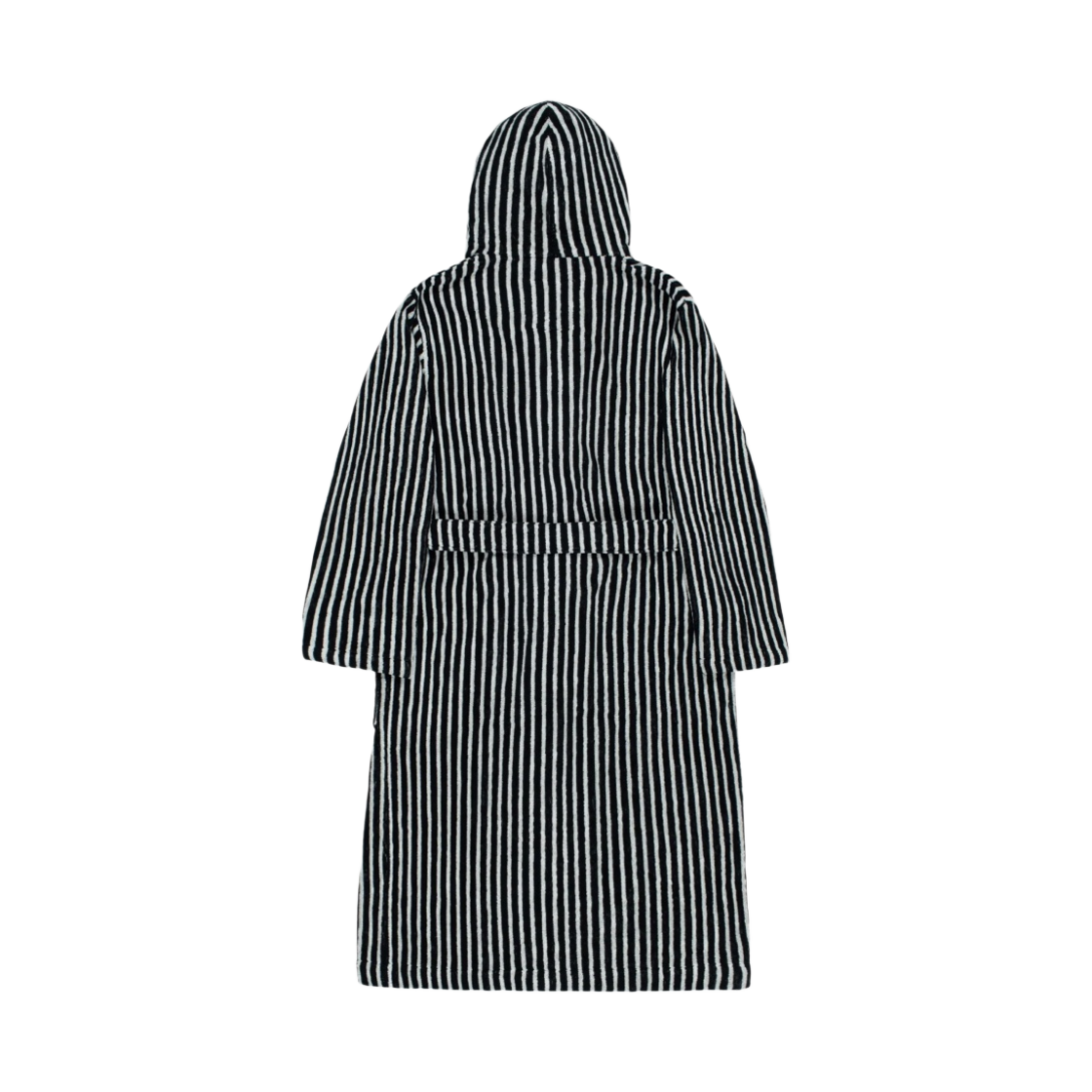 스투시 x 테클라 테리 후드 배스로브 블랙 내츄럴 스트라이프(Stussy x Tekla Terry Hooded Bathrobe Black Natural Stripe) - 2