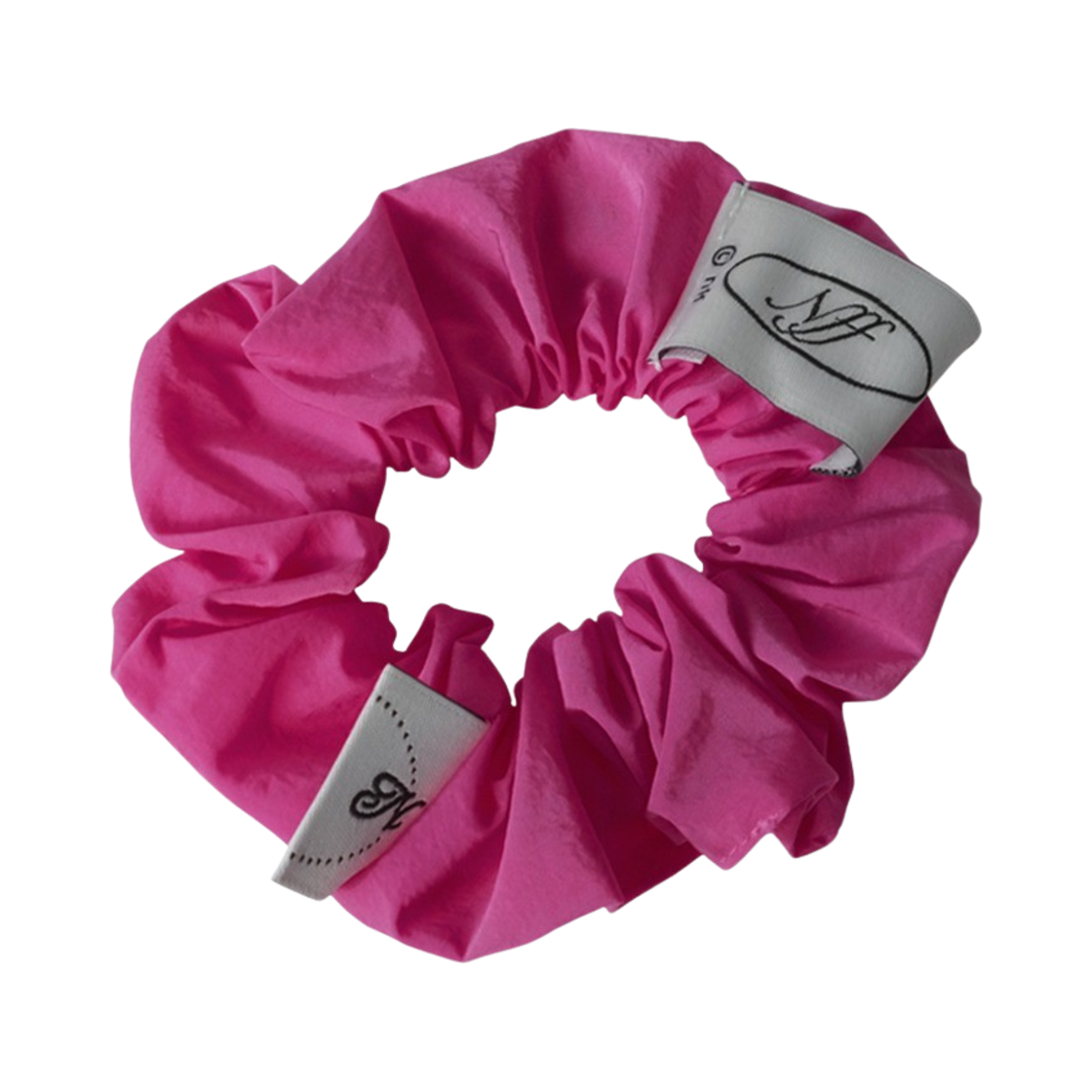 엔프프 나일론 헤어 스크런치 핑크