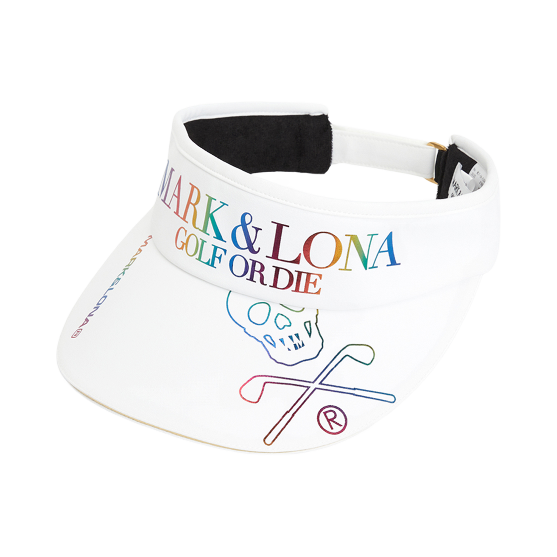 MLF-5A-FC24 (W) Mark & Lona Visor White