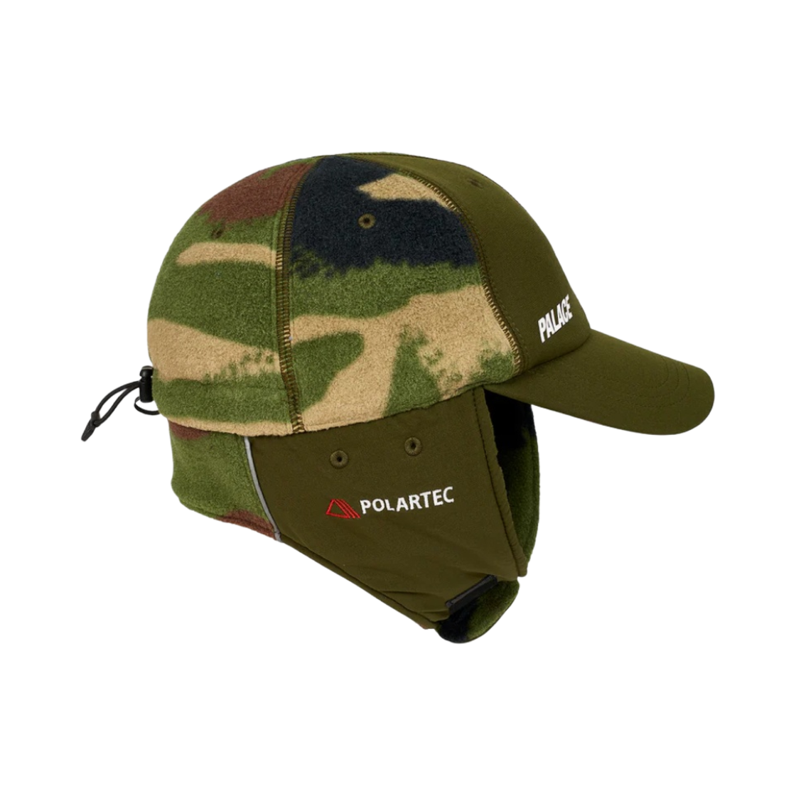 팔라스 폴라텍 웜돔 이어플랩 5-패널 우드랜드 카모 - 23FW(Palace Polartec Warmdome Earflap 5-Panel Woodland Camo - 23FW) - 2