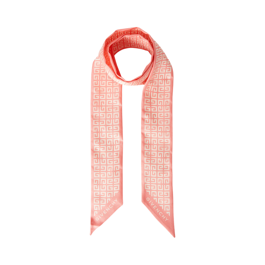 (W) 지방시 4G 실크 스카프 핑크((W) Givenchy 4G Silk Scarf Pink)