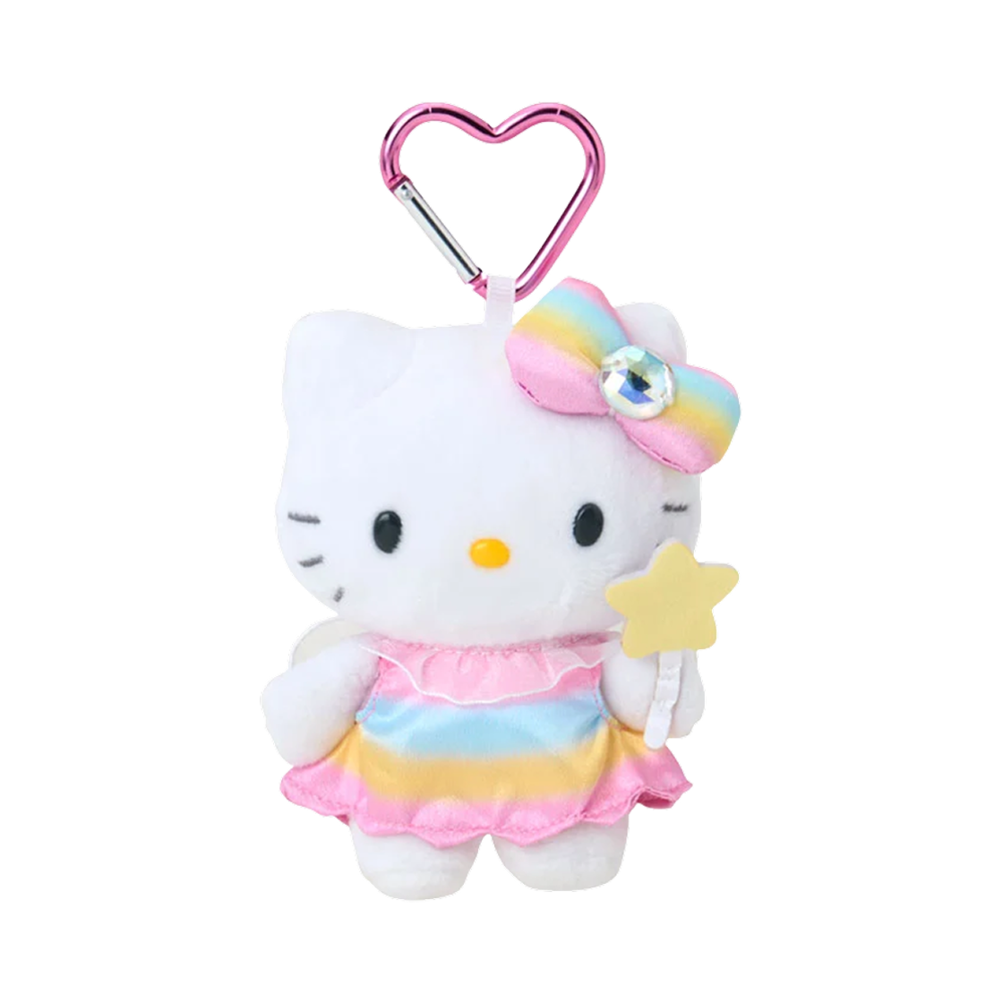 산리오 헬로 키티 마스코트 홀더 레인보우(Sanrio Hello Kitty Mascot Holder Rainbow)