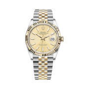 Rolex Datejust 36mm 126233 Fluted Motif Golden Jubilee
