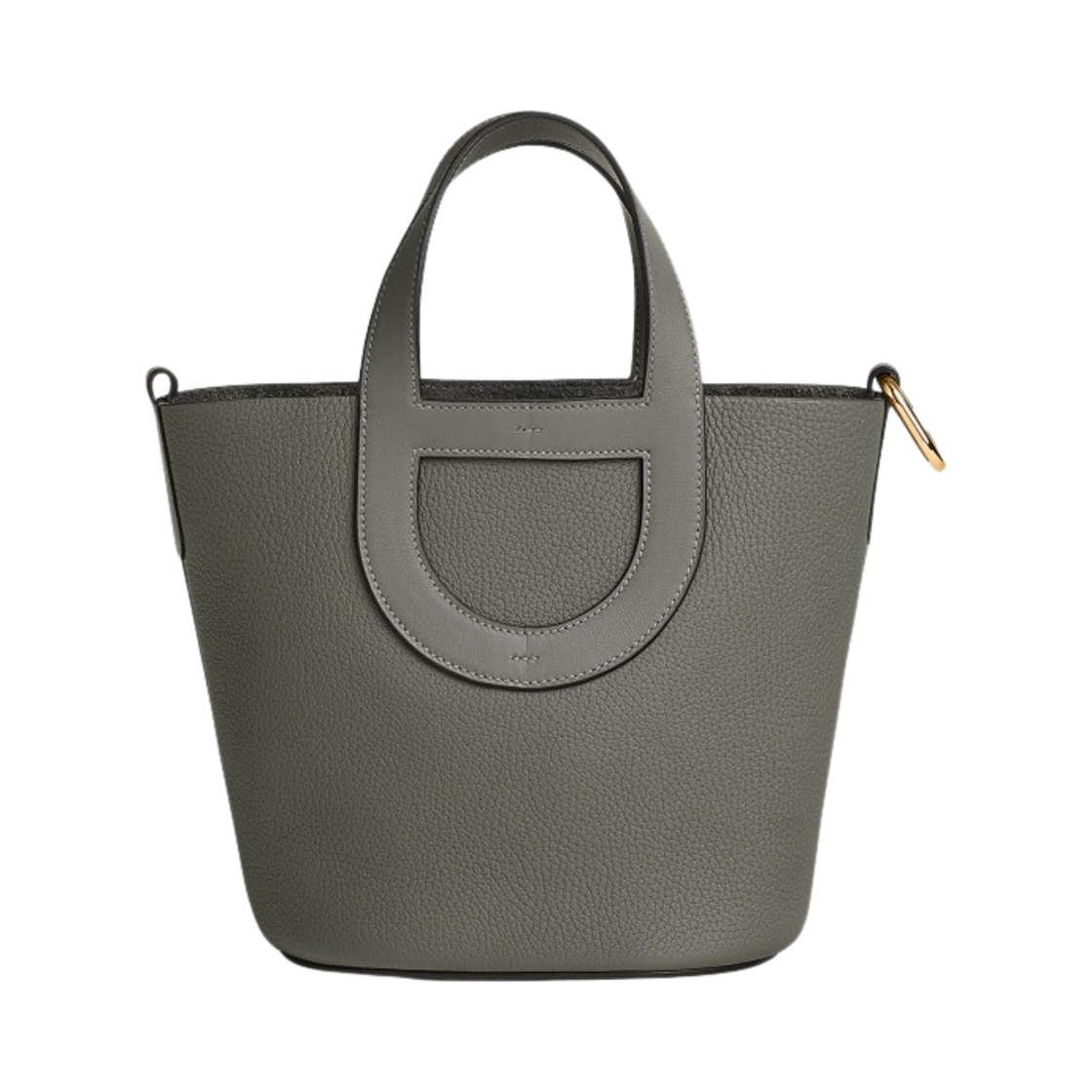 에르메스 인 더 루프 18 백 클레망스 스위프트 & 골드 하드웨어 그리 메이어(Hermes In The Loop 18 Bag Clemence Swift & Gold Gris Meyer) - 1